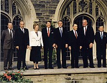 portrait of the group of named world leaders