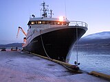 Arctic Warrior freezer trawler working out of Hull, England