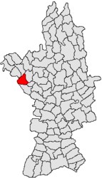 Location in Olt County