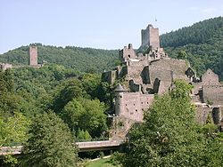 Lower castle of Manderscheid