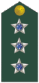 Insignia de capitán del Ejército.