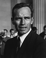 Charlton Heston at the 1963 Civil Rights March on Washington, D.C.