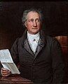 Johann Wolfgang von Goethe, German writer, artist and politician