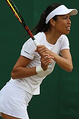 Hsieh Su-wei was part of the winning women's doubles title in 2021.