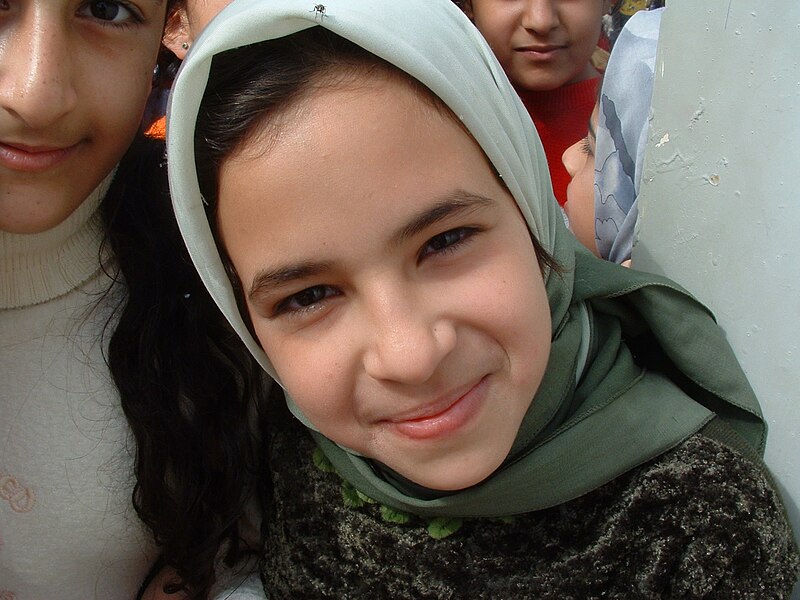 Файл:Iraqi girl smiles.jpg