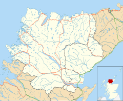 Durness is located in Sutherland