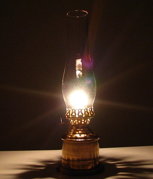 File:Burning oil lamp.jpg