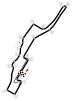 Proposed layout of the race course for the Grand Prix of America