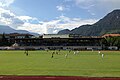 The Drusus stadium in Bolzano before the renovation...