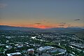 Sunset over Missoula area