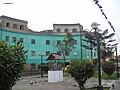 Capilla a la Virgen María Auxiliadora en el óvalo entre el jirón Pariacoto y Morona.