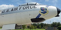 Strategic Air Command logo on the B-47