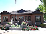 Scottsdale Grammar School, a.k.a. "The Litte Red Schoolhouse", built in 1909 (NRHP). This was the first permanent school in Scottsdale with classrooms for grades one through eight.