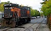 SOO 1540. This engine is an ex-Milwaukee Road MP15AC.