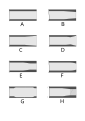 Illustration of different choke constrictions.