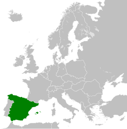 The Kingdom of Spain in 1975