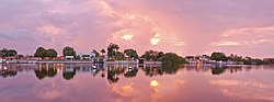 Dawn in Puerto Encantado, in Higuerote