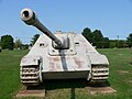 A Jagdpanther mantlet