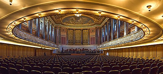 Friedrich von Thiersch Hall, view from Foyer to Podium