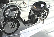 The Lomos was DKW's second motorcycle; the first was the Golem, an auto-fauteuil