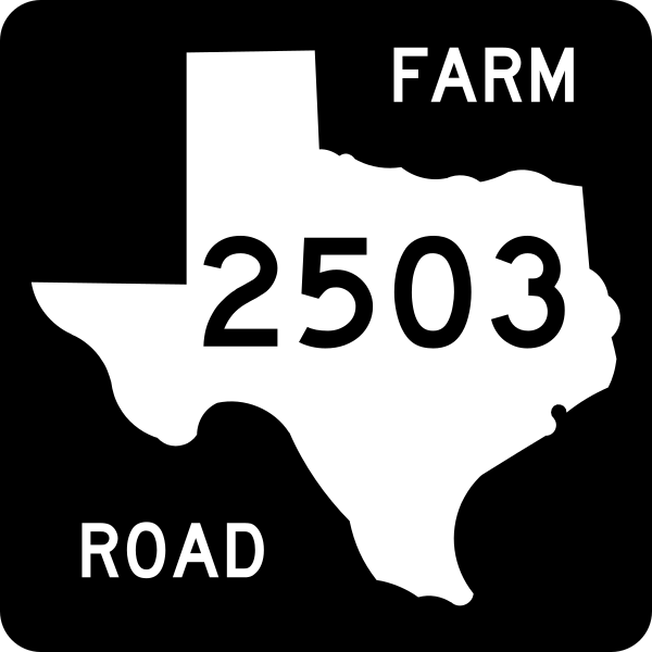 File:Texas FM 2503.svg