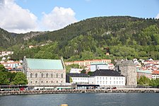 Vista general de la fortaleza de Bergenhus