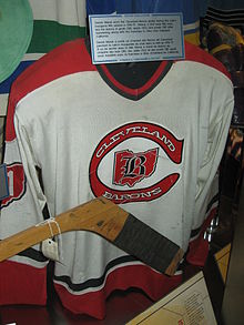 Equipación de los Cleveland Barons