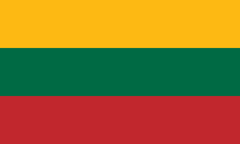 Archivo:Flag of Lithuania.svg