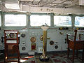 The bridge of HMS Belfast