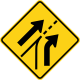 Added lane (from entering roadway)