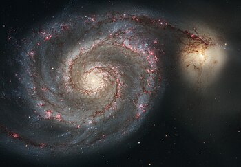 Whirlpool Galaxy and NGC 5195