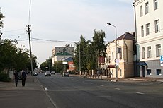 Улица Нариманова в Казани