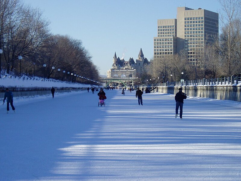 File:Rideau Canal in winter.jpg