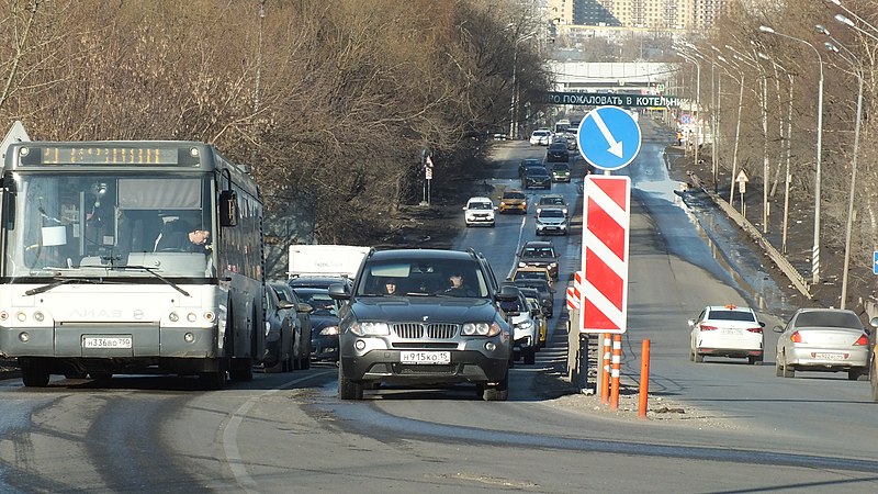 Файл:Дзержинское шоссе (19.03.2022).jpg