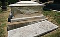 Washington Bartlett's tomb at Mountain View Cemetery in Oakland, California.