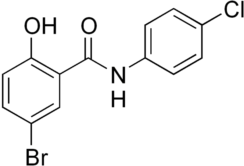 File:Bromochlorosalicylanilide.png