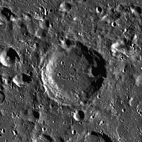 Снимок зонда Lunar Reconnaissance Orbiter.