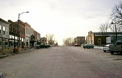 Downtown Baldwin City (2008)