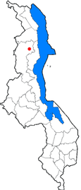 Approximate location of Engcongolweni in Malawi