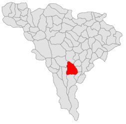 Location in Alba County