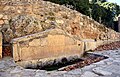 Ruta del Bohígues en Ademuz (Valencia), detalle de la Fuente Vieja (2021).