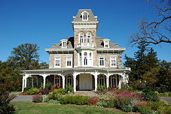 Cylburn Mansion from the front