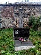 Monument to fallen residents of Davit Bek in the First Nagorno-Karabakh War