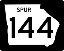 Georgia 144 Spur.svg