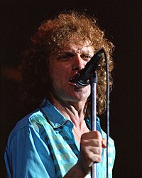 Gramm performing live with Foreigner, Cumberland County Civic Center in Portland, Maine, on October 23, 1979.