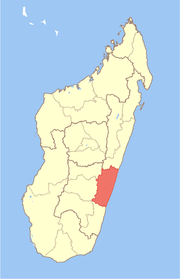 Location in Madagascar