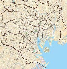 RJTT is located in Special wards of Tokyo