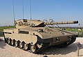 Merkava Mk I MBT en el museo Yad la-Shiryon, Israel.