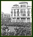 Celebrations in the square in the 20s