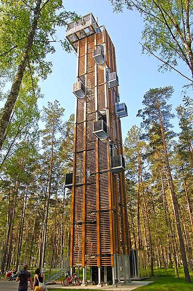 File:Dzintari Park Watch Tower.jpg